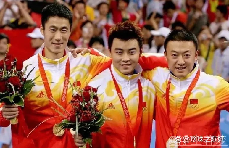 国乒二王一马巅峰对决，王励勤与马琳的精彩瞬间令人陶醉！